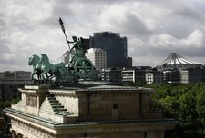 Wandbild: Die Quadriga auf dem