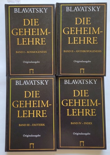 Die geheimlehre band iv - i,