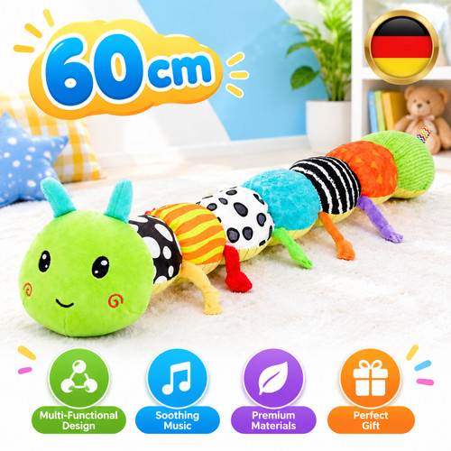 Sensorisch raupe kuscheltier - sensorisch,