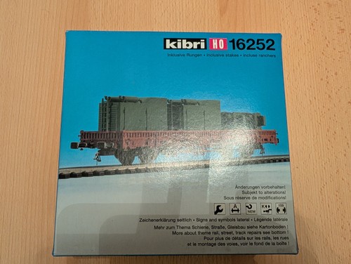Kibri 16252 niederbordwagen - kibri,