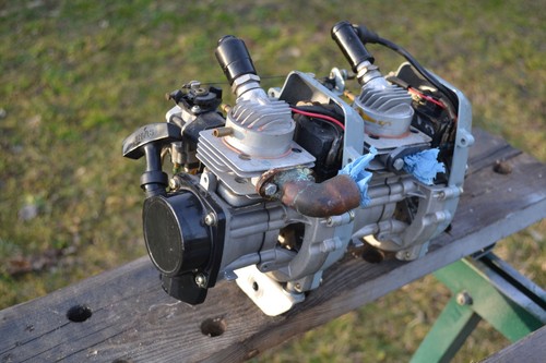 Zweizylinder zweitakt motor - zweizylinder,