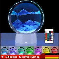 Fließende Sandbild mit LED