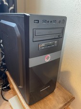 Komplettsystem PC Computer mit Canon Drucker und 15" Monitor