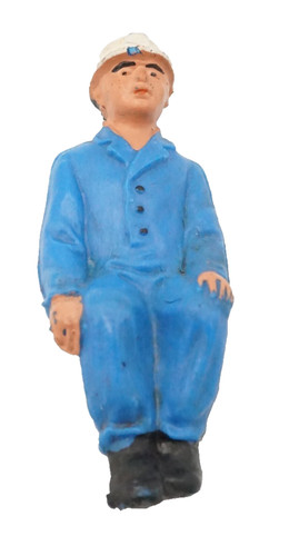 Ddr figur raupenfahrer blau - ddr,