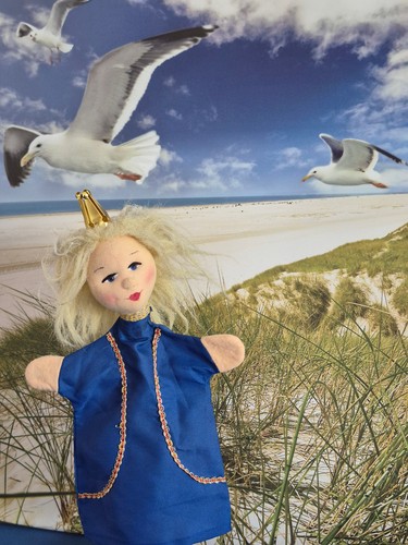 Handpuppe königin prinzessin - handpuppe, königin/prinzessin