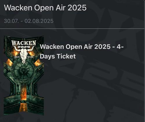 Wacken open air - open,