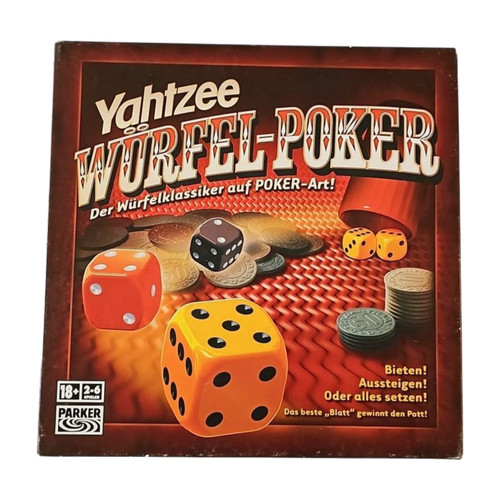 Parker yahtzee würfel - parker, würfel-poker