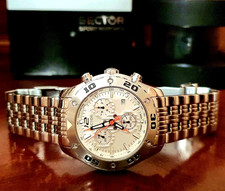 Sector 330 White Dial 43mm