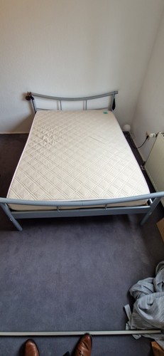 Metallbett 140x200 mit - metallbett,