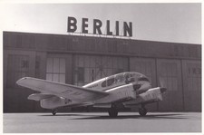 Fotokarte Flugzeug Lufthansa