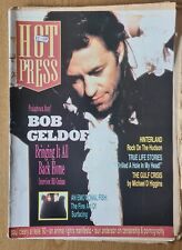Hot Press Magazine, BOB GELDOF, EMOTIONAL FISH, PAUL CLEARY (Vol 14 No 17) 1990