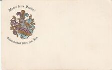 Studentika um 1915 Motor Esslingen Studentenverbindung Studentica Couleurkarte