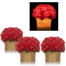 3 Weihnachtssterne mit Timer