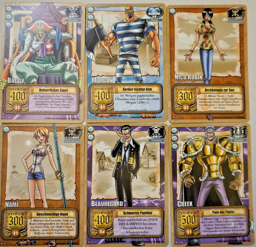 One piece sammelkarten - one,