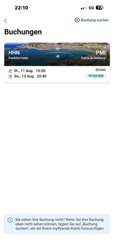 Ryanair hin rückflug - hin-, &
