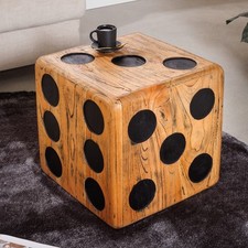 Massiver Würfelhocker CUBE