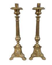 Antique Altar Candlesticks