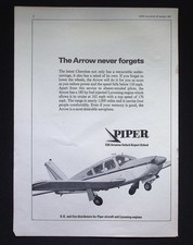 Original 1967 Reklame Piper
