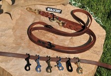 XXL Edle Lederleine 3m x 16mm