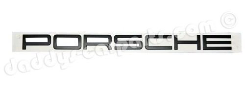 Matt schwarz für porsche - matt,