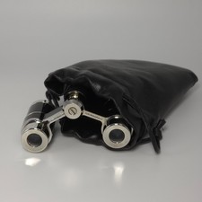 Eschenbach Theaterglas Opernglas Collezione La Scala Silber Schwarz – mit Etui