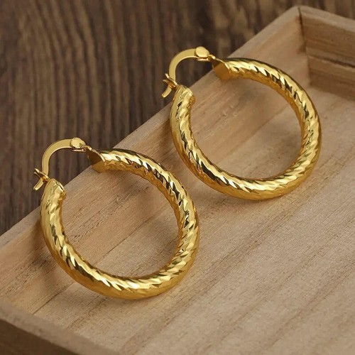 Creolen gold ohrringe - creolen, damen