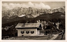 Ak Garmisch Partenkirchen in Oberbayern, Partnach-Alm, Berge,... - 4682843