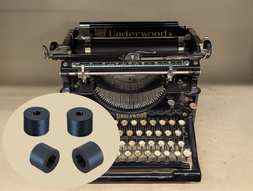 Ersatzfüße für underwood - ersatzfüße,