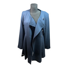 Orsay Damen Mantel Gr 40 Blau