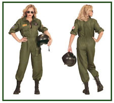 Pilotin Deluxe Damen Kostüm