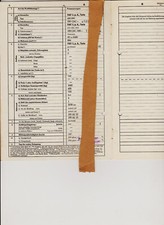 FIAT 850 Sport-Coupe 1969 Kfz-Brief Oldtimer Ersthand Pappbrief