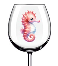 12x Aquarell Seepferdchen