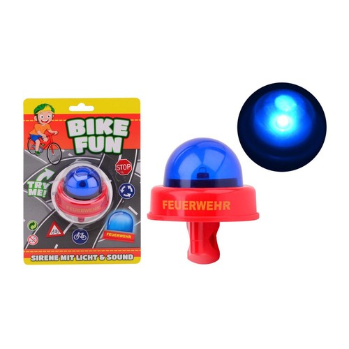 Bike fun feuerwehrsirene mit - -,