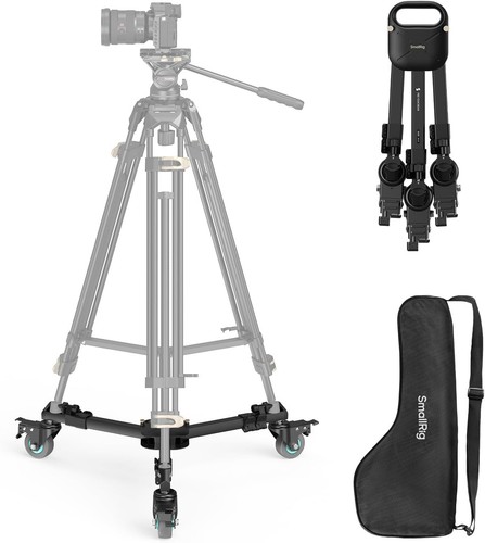 Tripod dolly gummiräder - tripod, 3"