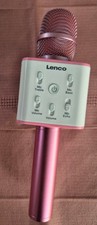 Lenco Karaoke-Microfon BMC-080 Pink gebraucht! Siehe Bilder. Funktioniert alles