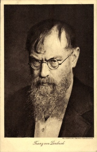 Franz von lenbach - ak,