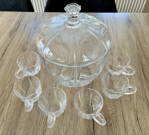 Bowle service bleikristall - bowle, service,
