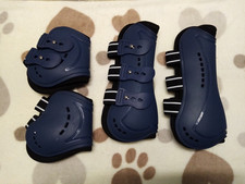 Springgamaschen, blau, 4er