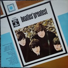 Beatles Greatest Vinyl LP (16 Tracks) + 2 Poster EMI Parlophone Odeon Holland