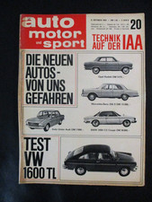 Auto Motor Sport 1965 / 20 VW
