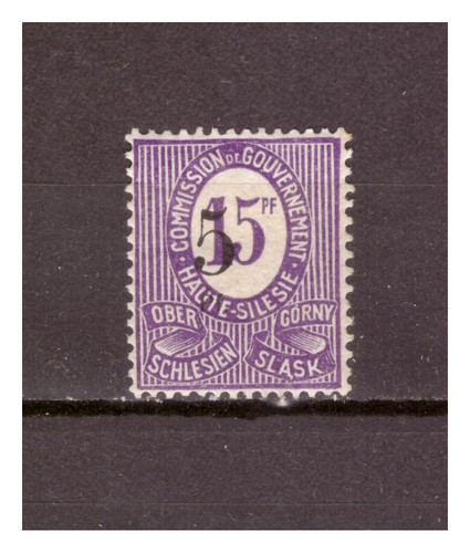 Oberschlesien 1920 freimarke - 1920,