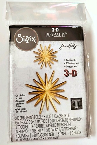 Tim holtz sizzix radiant - tim, 3-d