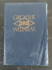 Großer JRO Weltatlas Jubiläumsausgabe 1954 - Maße 44 x 31 cm · ca. 3kg