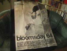 Wolf Vostell Originalplakat bloomsday 64 Happening Fluxus Galerie Loehr Frankfur