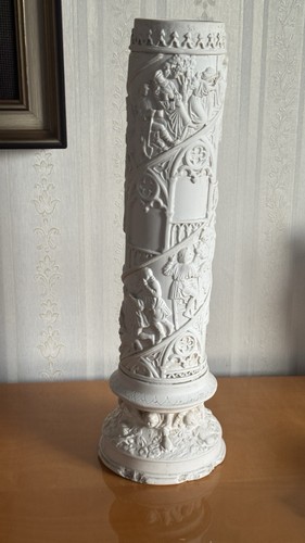 Zylindervase mit relief - zylindervase,