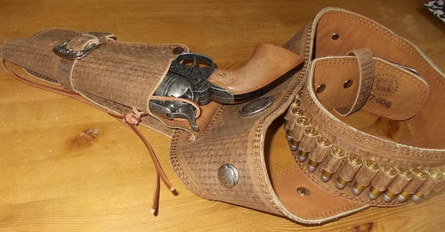 Westernholster revolvergurt - westernholster,