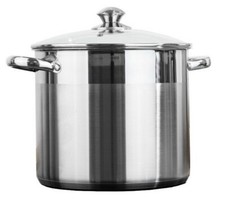 10 L Edelstahl Großraumtopf