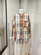 MAVİ Karo Hemd 38 40 S M Tunika Bluse Gant Thermo Boyfriend Holzfäller Flanell L