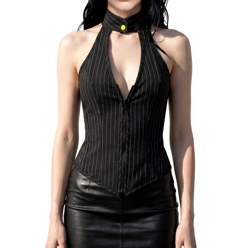 Neckholder corsagen top - neckholder, corsagen-top