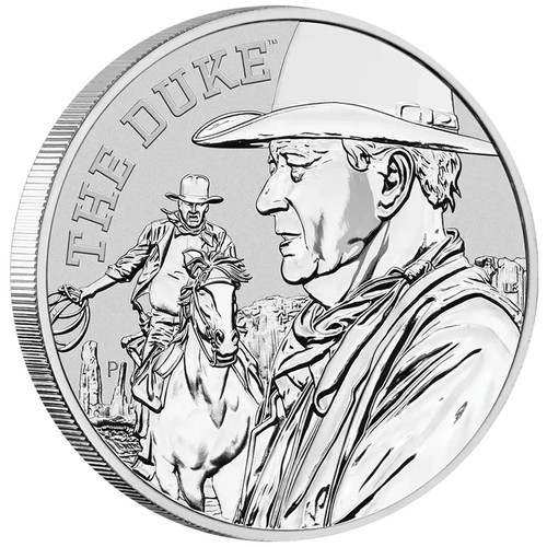 Silbermünze john wayne - silbermünze,